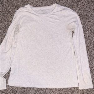A medium long sleeve cream shirt from TJ max